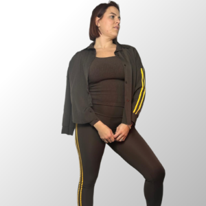 Camicia Blusa Comfort con Dettaglio Rétro