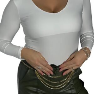 Cintura Chain Belt Gold a Cascata