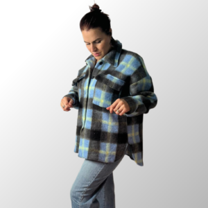 Camicione SHACKET Over-Size a Quadri