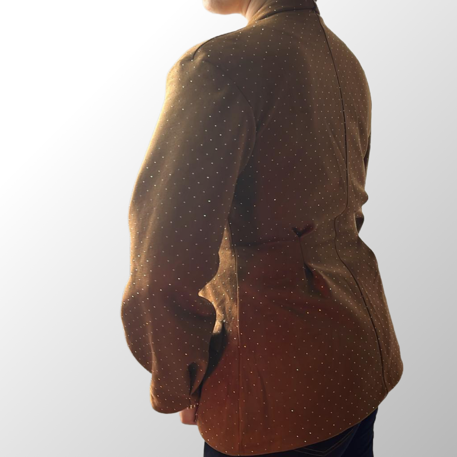 Blazer Scamosciato SUEDE con Strass - immagine 3