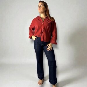 Jeans Flare Bootcut Denim Scuro