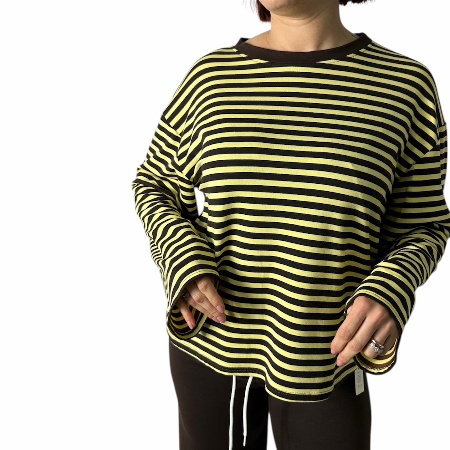 Maglia Boy Fit a Righe Largha | - immagine 2