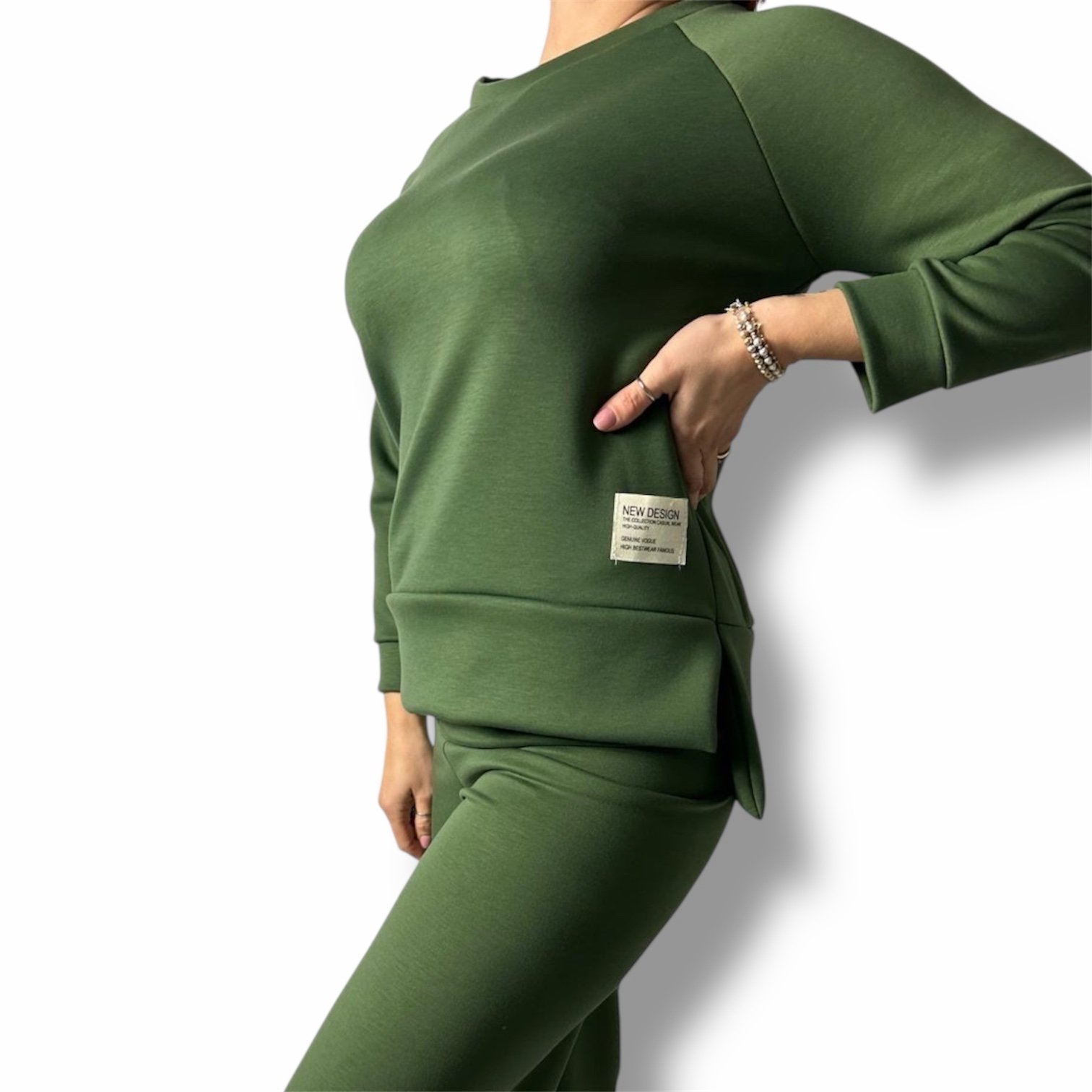 Tuta Felpata Comfort Donna DESIGN - immagine 2